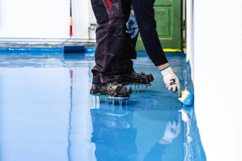 Basement Floor Epoxy Service