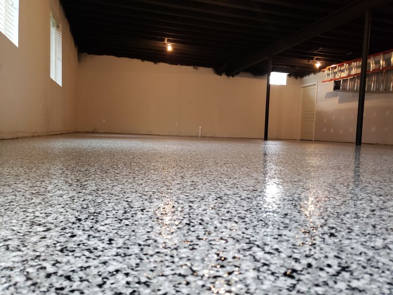 Basement Floor Epoxy Service
