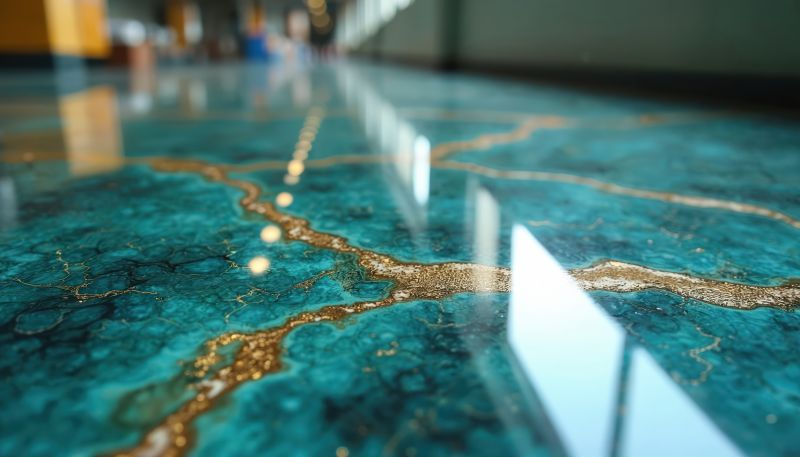 Colorful Epoxy Floors