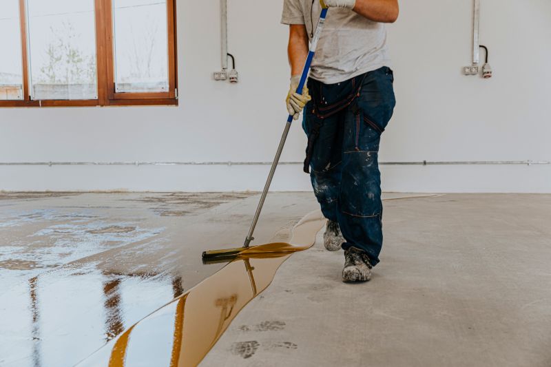 Epoxy Floor Coating Application